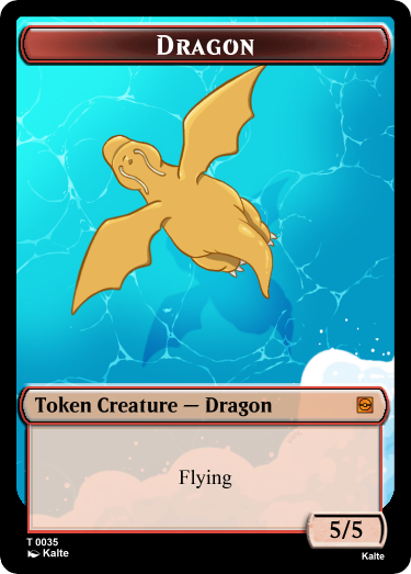 Token Creature - Dragon