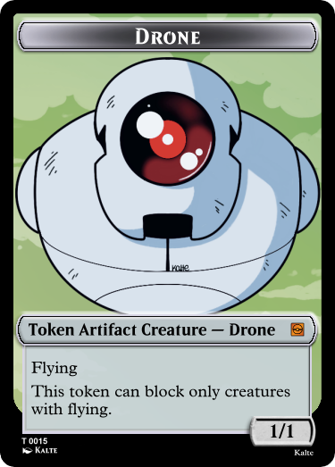 Token Artifact Creature - Drone