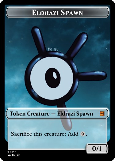 Token Creature - Eldrazi Spawn