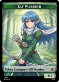 Token Creature - Elf Warrior