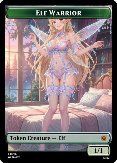 Token Creature - Elf Warrior