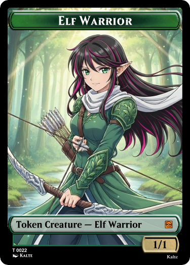 Token Creature - Elf Warrior