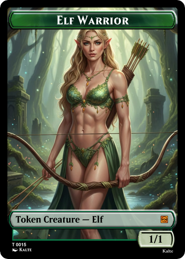 Token Creature - Elf Warrior