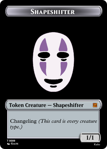 Token Creature - Shapeshifter