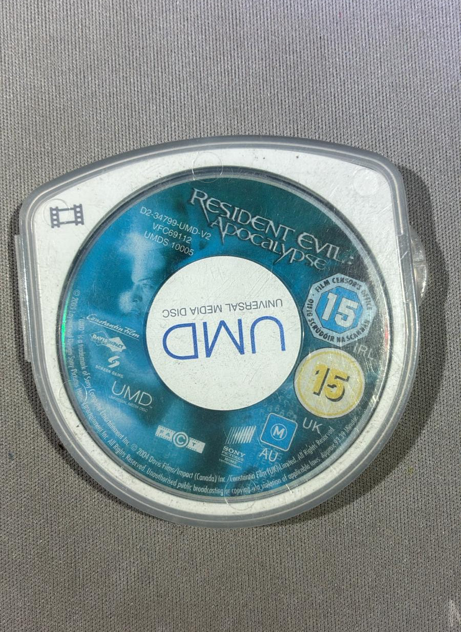 Pelicula Resident Evil: Apocalypse (PSP)