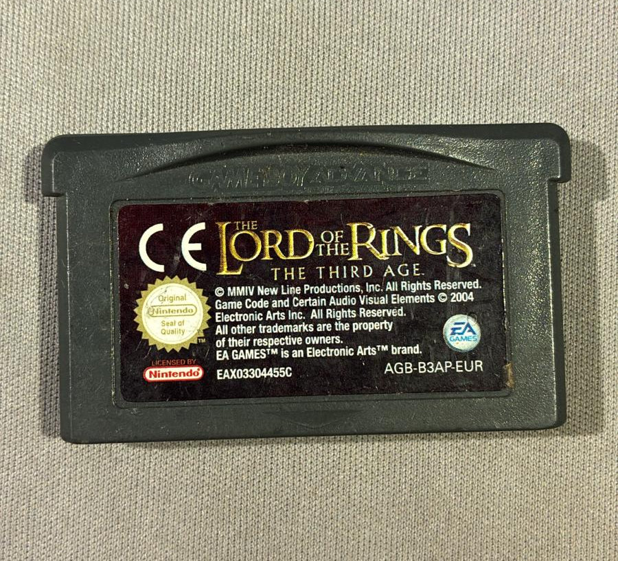 The Lord Of The Rings The Third Age (Game Boy Advance)