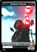 Token Creature - Zombie Druid