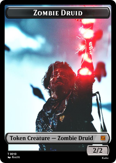 Token Creature - Zombie Druid