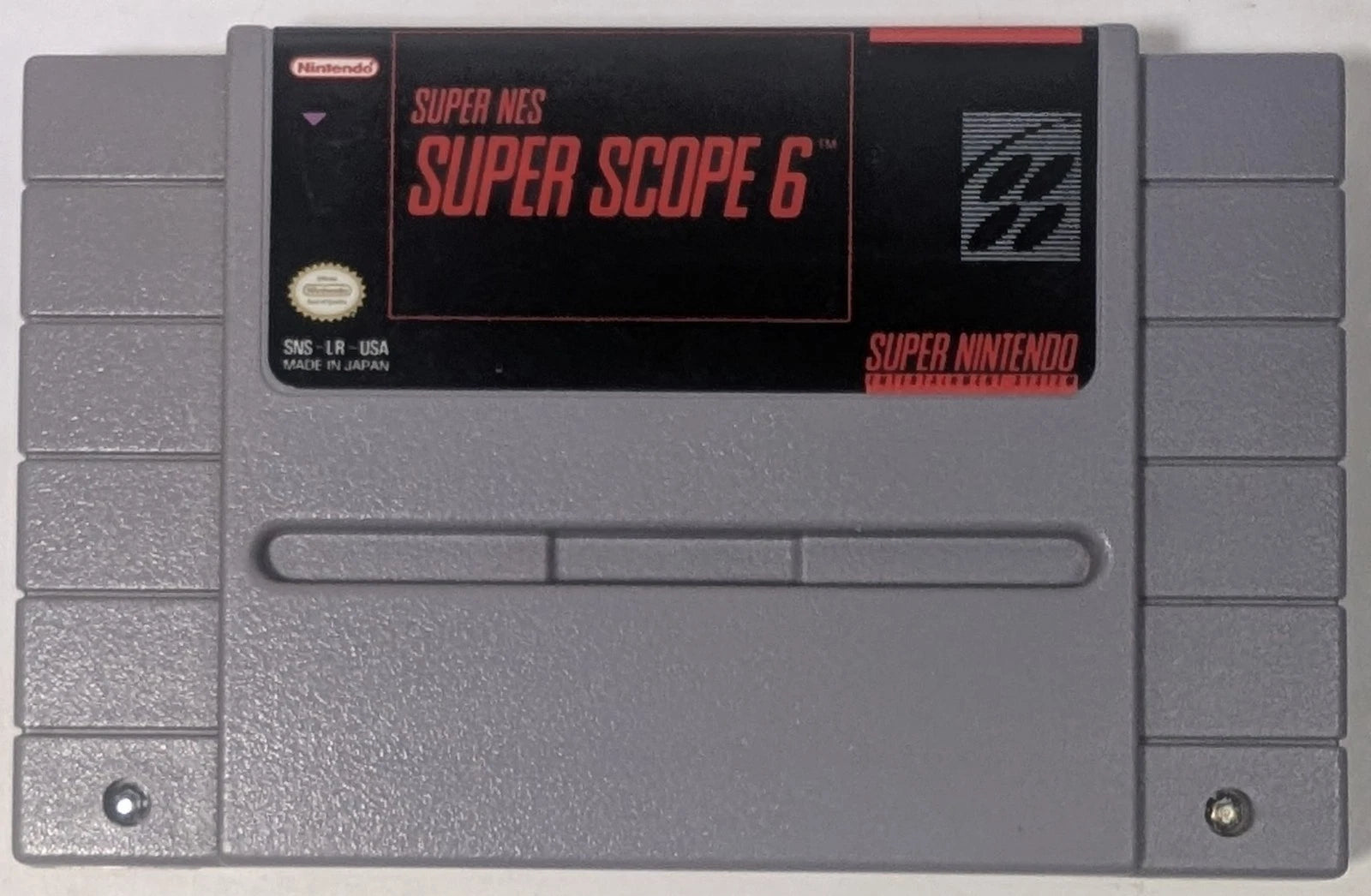 Super NES Super Scope 6 Super Nintendo SNES Cleaned & Tested Working